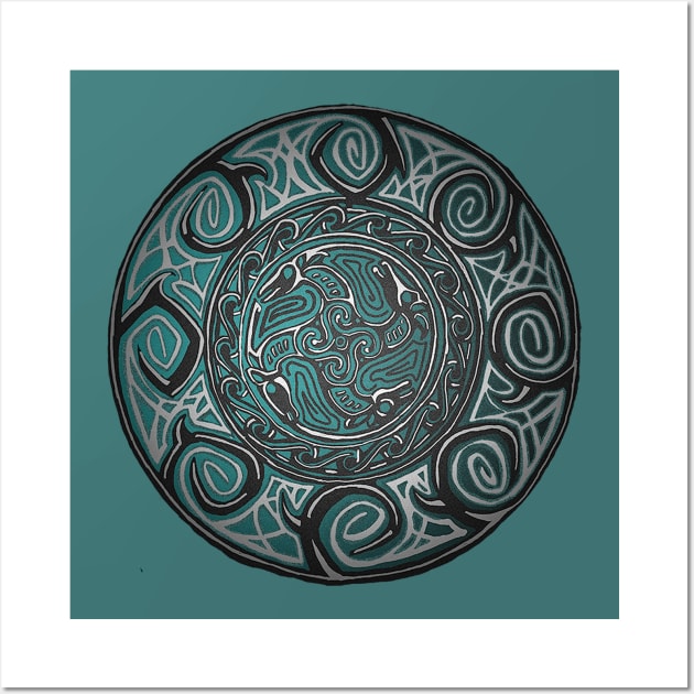 Viking Symbol Wall Art by Astrablink7